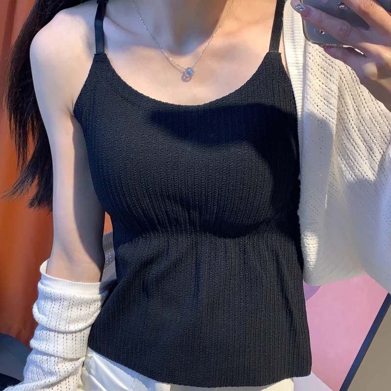 Zara Summer Clothing For Women - حمالة صدر صيفية سوداء بتصميم كورسيه،