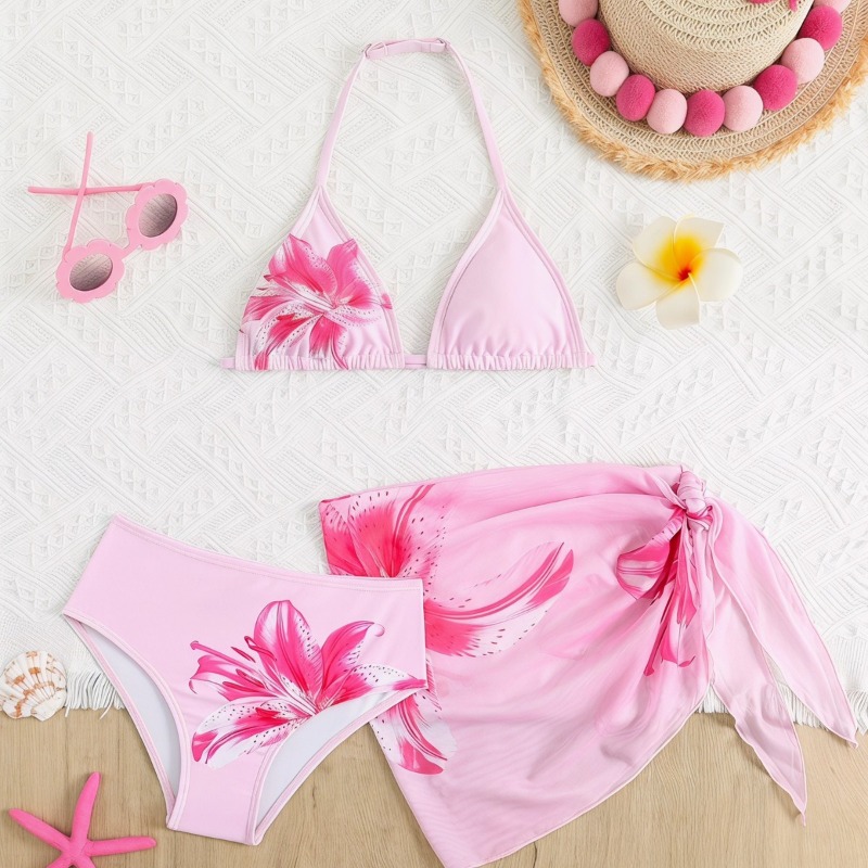 Summer Clothing Teen Girls - بدلات بيكيني للفتيات من 7-16 سنة