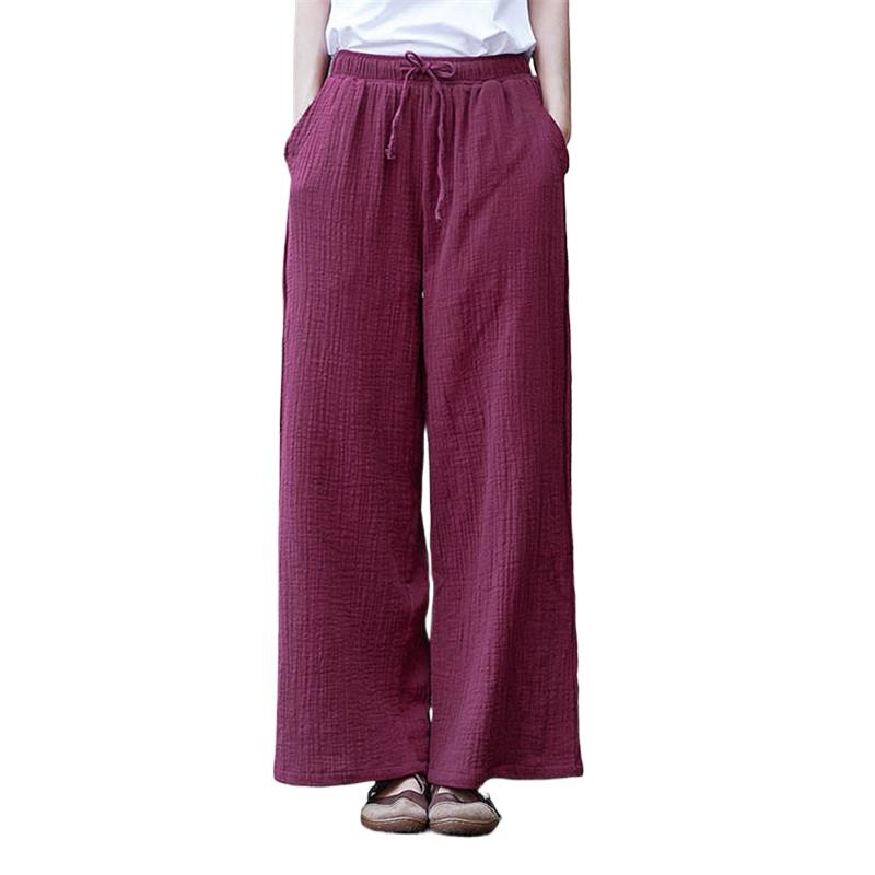 Palazzo Pant Wide - أزياء من الدانتل متابعة بنطال ذو
