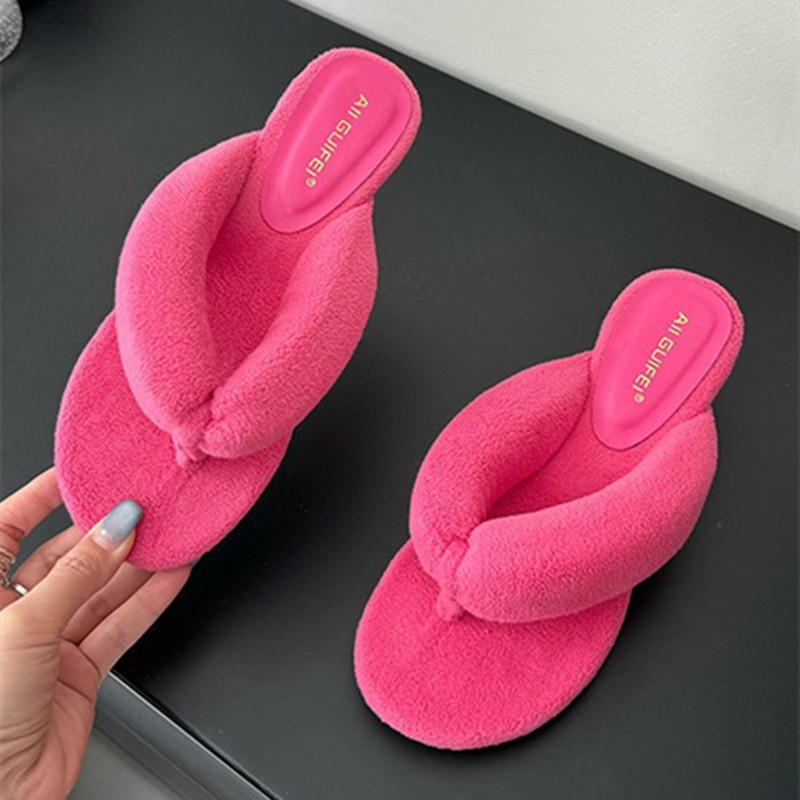 Summer Clothing Korea - الراحة الناعمة أسافين النعال النساء الصيف