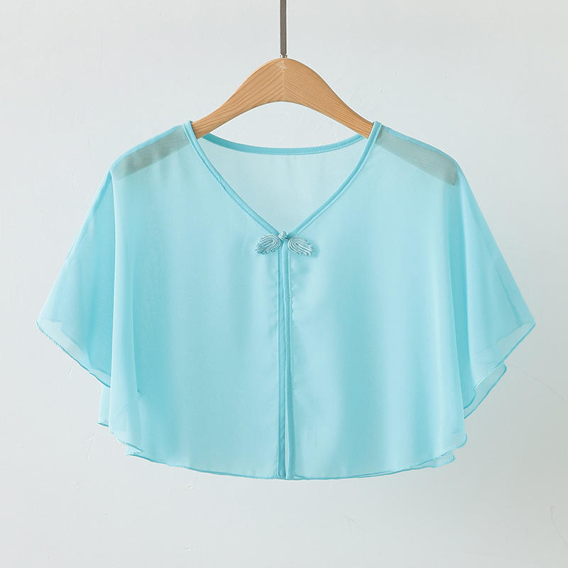 Summer Clothing Wear - الربيع الشيفون ملابس خارجية قصيرة واقية