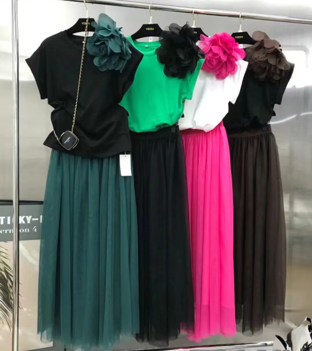 طقم فستان صيفي من قطعتين للنسا - مراجعة Summer Clothing Women Sale وسعره