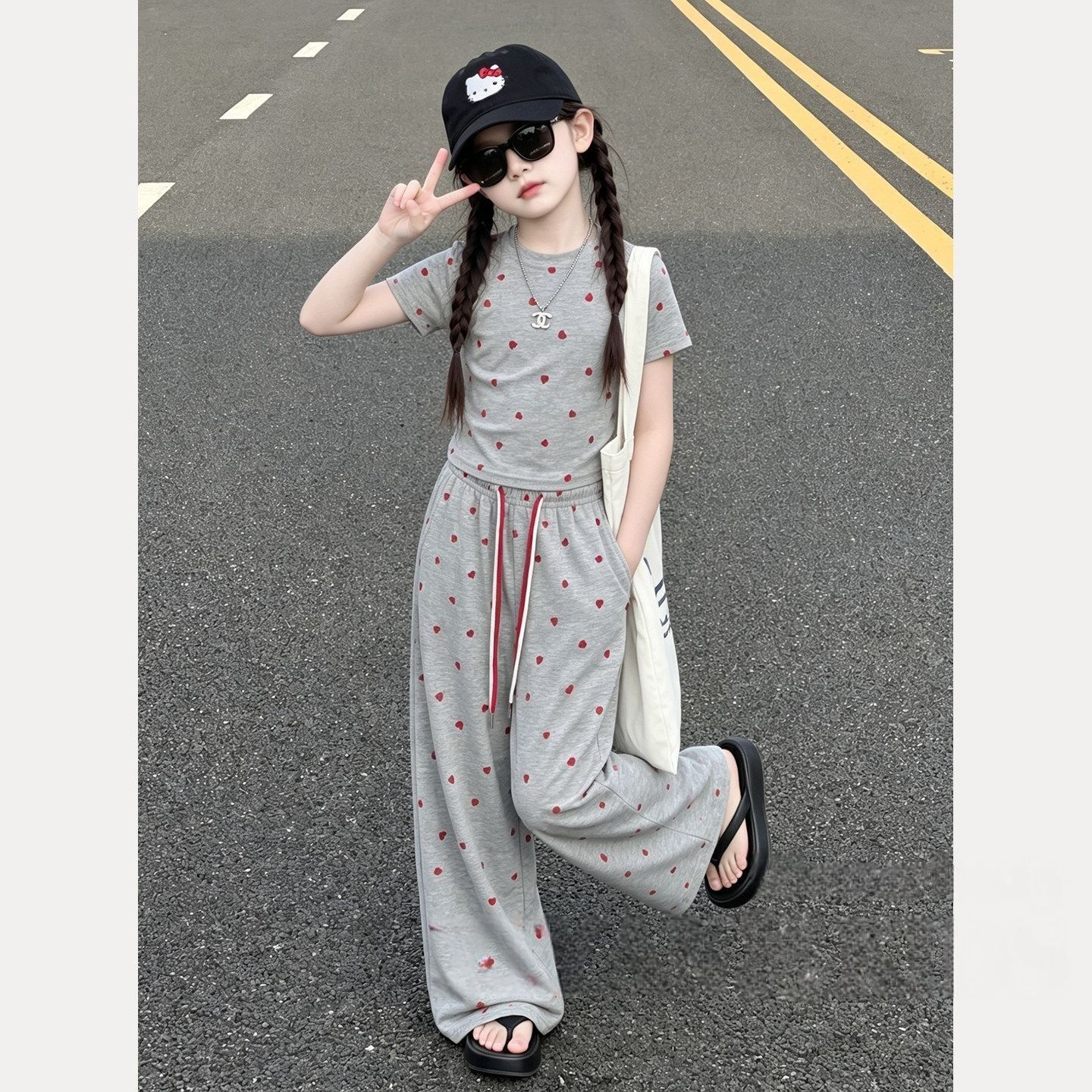 طقم ملابس صيفي جديد للفتيات 20 - مراجعة Summer Clothing Teen Girls وسعره