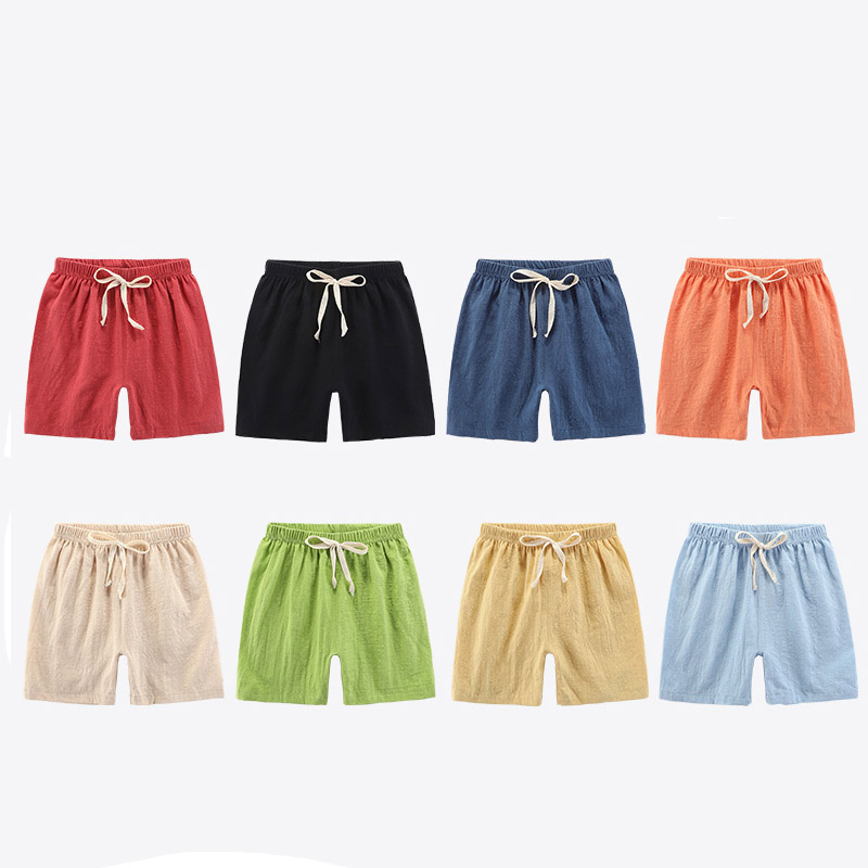 شورت من القطن والكتان للرضع وا - مراجعة Summer Clothing Teen Girls وسعره