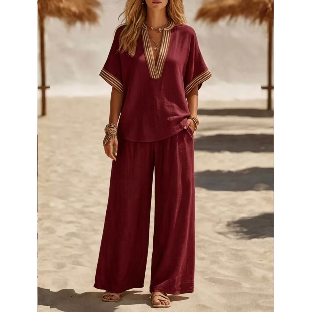 طقم نسائي جديد وعصري مكون من ق - مراجعة Zara Summer Clothing For Women وسعره