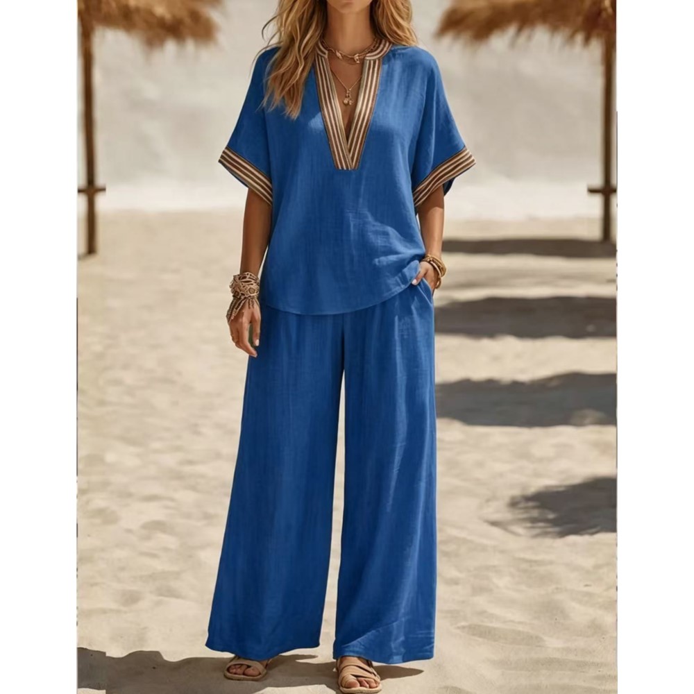 طقم نسائي جديد وعصري مكون من ق - مراجعة Zara Summer Clothing For Women وسعره