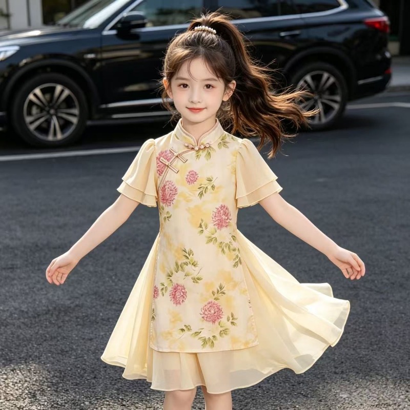 فستان صيفي جديد للفتيات من الت - مراجعة Summer Loving Kids Clothing وسعره