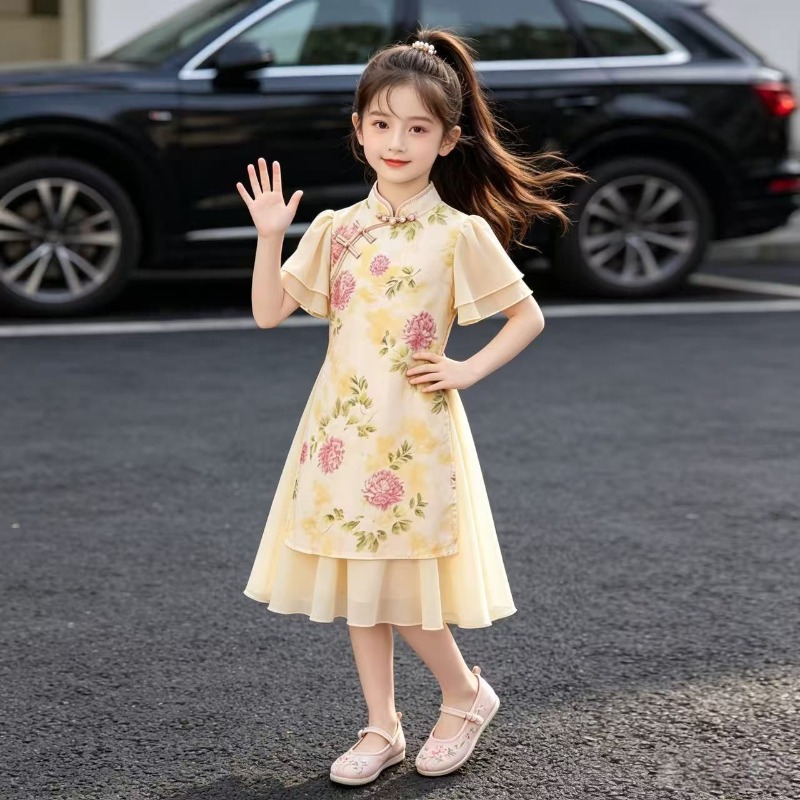 فستان صيفي جديد للفتيات من الت - مراجعة Summer Loving Kids Clothing وسعره