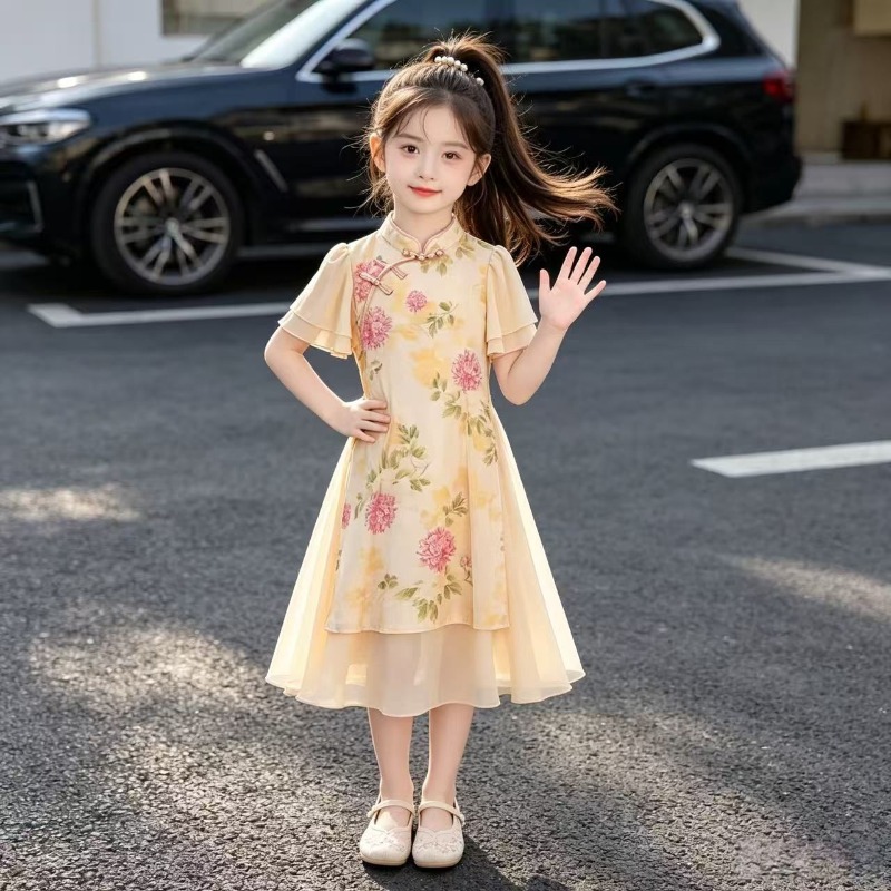 فستان صيفي جديد للفتيات من الت - مراجعة Summer Loving Kids Clothing وسعره