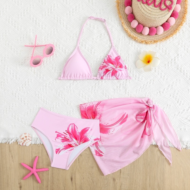 بدلات بيكيني للفتيات من 7-16 س - مراجعة Summer Clothing Teen Girls وسعره