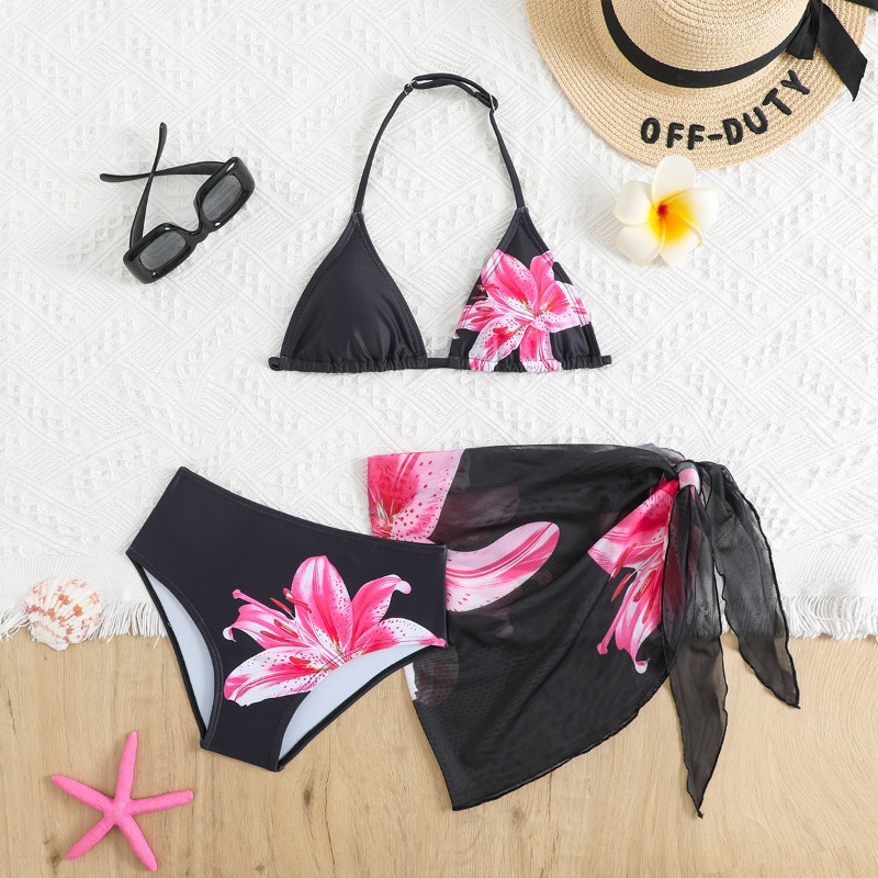 بدلات بيكيني للفتيات من 7-16 س - مراجعة Summer Clothing Teen Girls وسعره