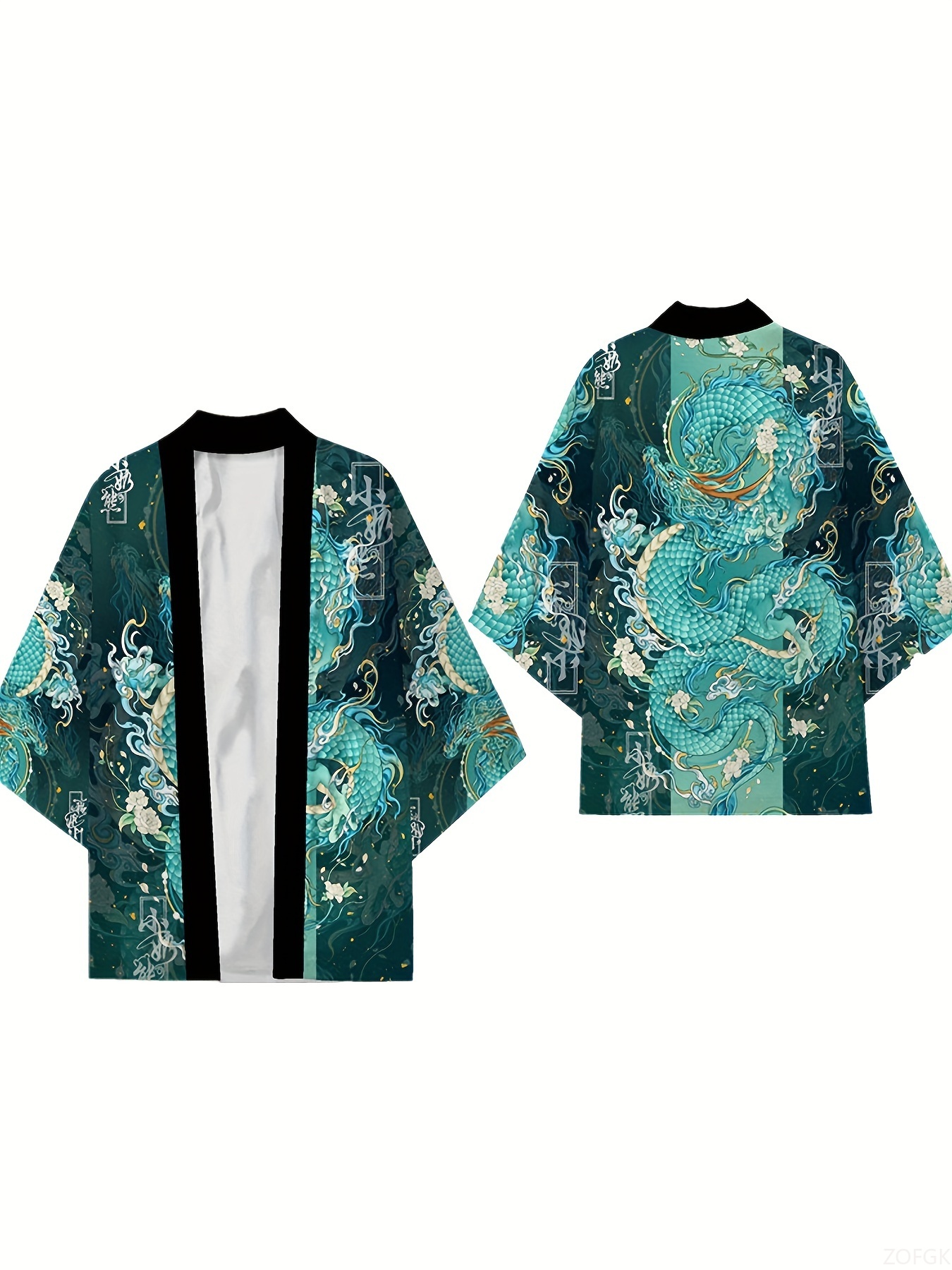 للجنسين كيمونو 3D ريترو طباعة  - مراجعة Summer Japanese Clothing وسعره