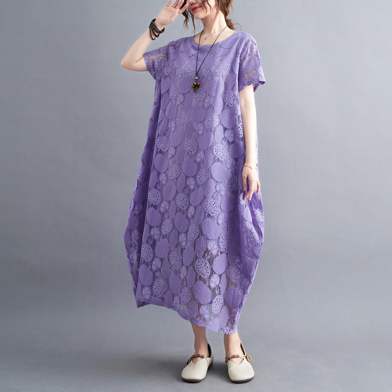فستان طويل كاجوال من الدانتيل  - مراجعة Summer Upf Clothing وسعره