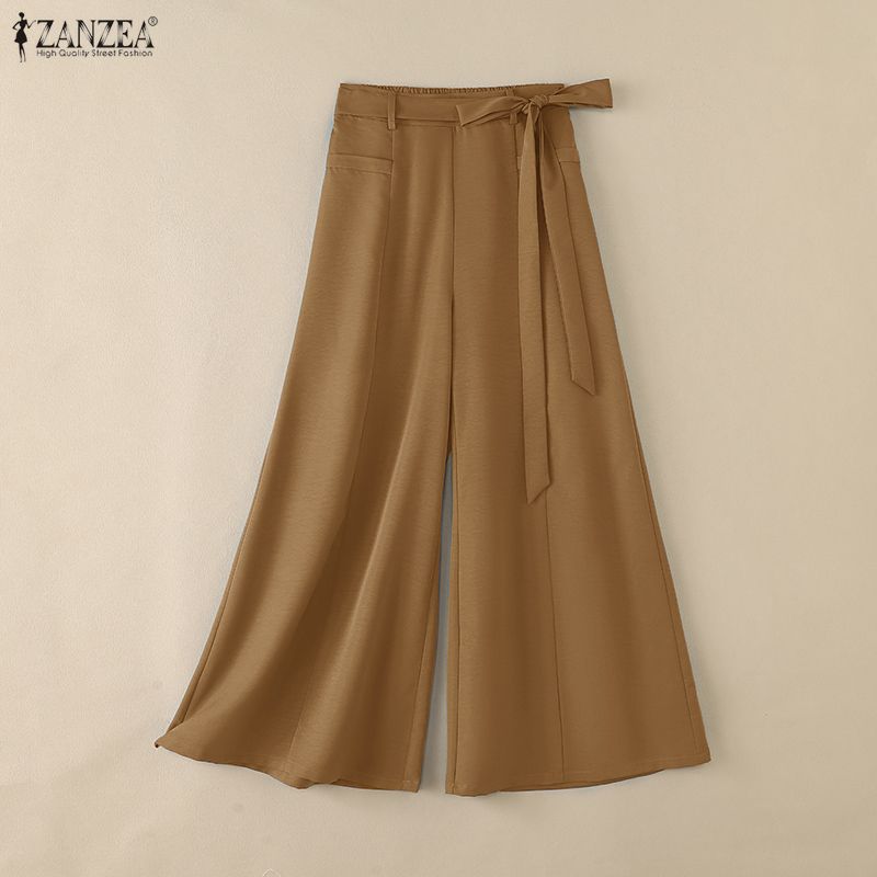 بنطلون نسائي واسع الساق مقاس ك - مراجعة Palazzo Pant Wide وسعره