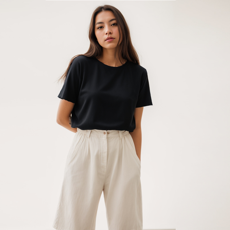 تي شيرت قطني مقاس كبير بأكمام  - مراجعة Quality Summer Clothing وسعره