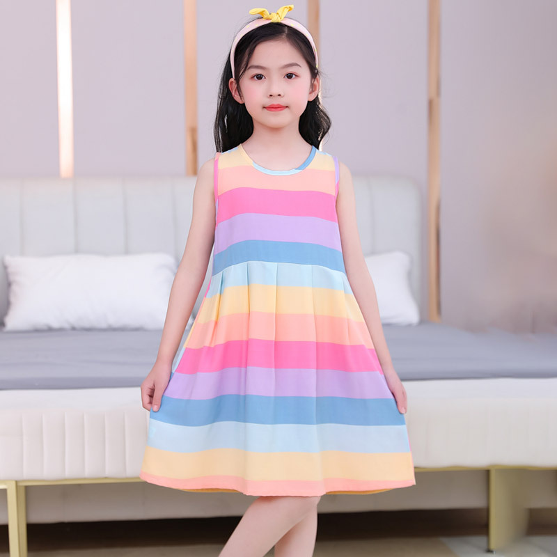 فساتين صيفية بدون أكمام للفتيا - مراجعة Summer Clothing Teen Girls وسعره