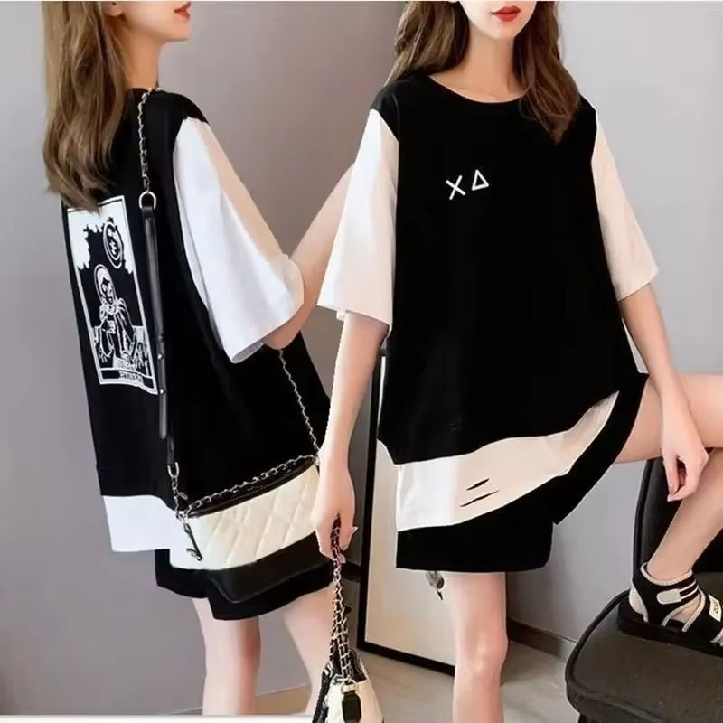 المرأة عادية حجم كبير 2 قطعتين - مراجعة Summer Clothing Wear وسعره