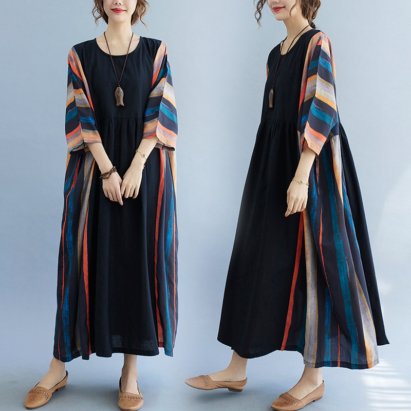 فستان نسائي باكستاني هندي بوهي - مراجعة Indian Summer Vintage Clothing وسعره