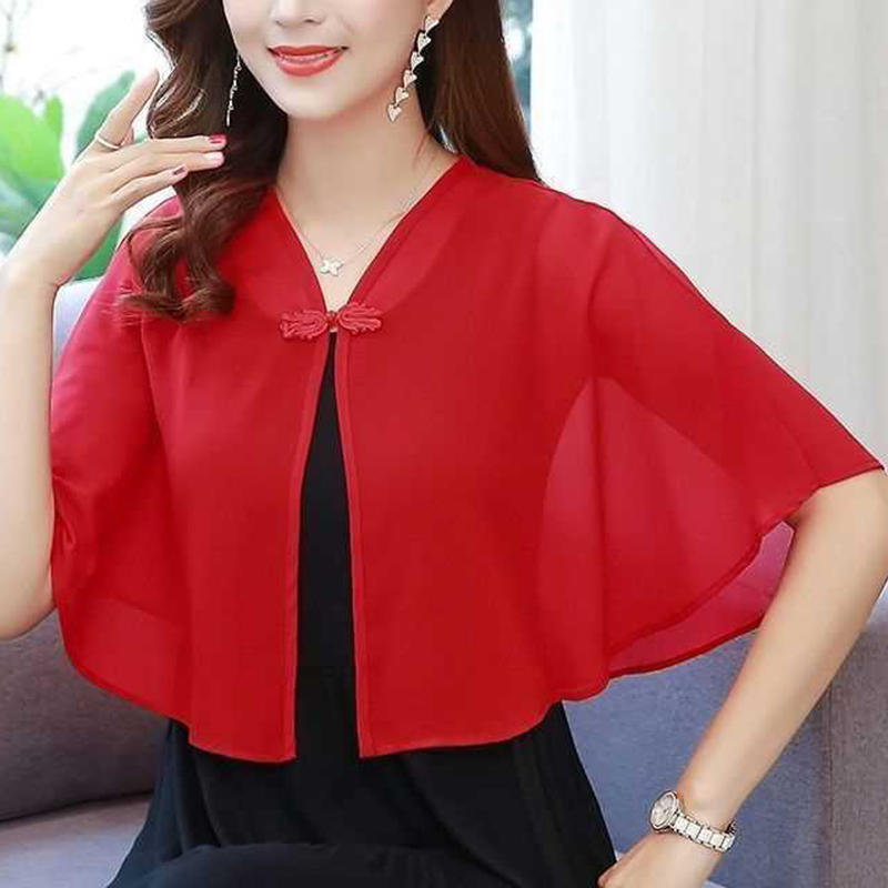 الربيع الشيفون ملابس خارجية قص - مراجعة Summer Clothing Wear وسعره
