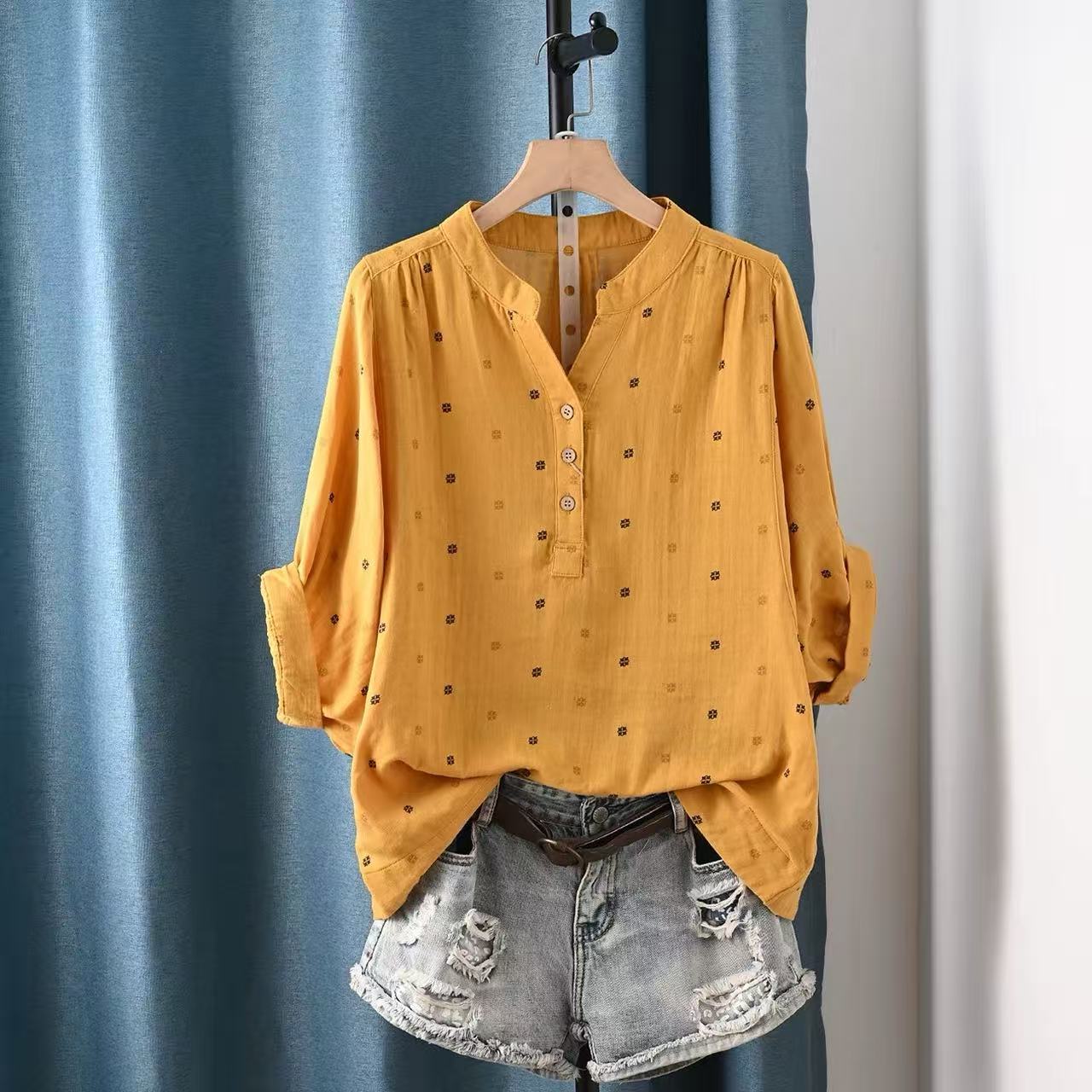 بلوزة نسائية 2026 من القطن الي - مراجعة Summer Clothing In Japan وسعره