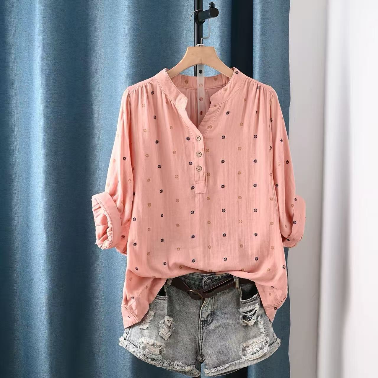 بلوزة نسائية 2026 من القطن الي - مراجعة Summer Clothing In Japan وسعره
