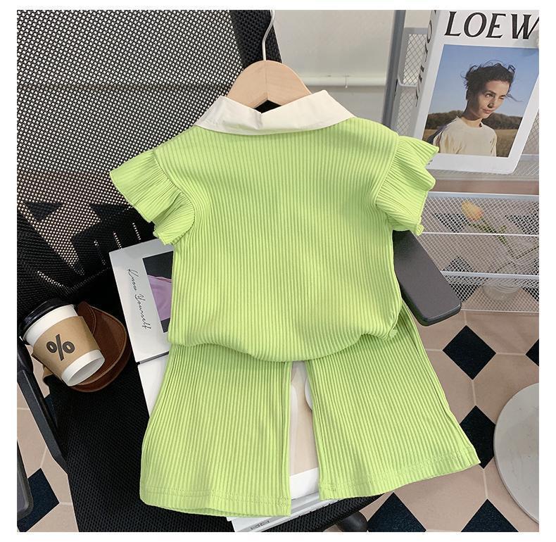 طقم ملابس صيفي للأطفال البنات  - مراجعة Summer Loving Kids Clothing وسعره