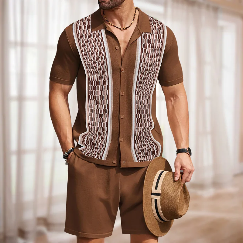 طقم صيفي رجالي من قطعتين بأكما - مراجعة Quality Summer Clothing وسعره