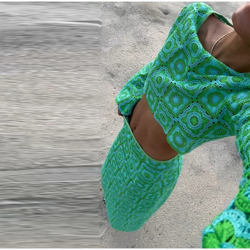 EINY بدلة تنورة مجوفة محبوكة م - مراجعة Summer Clothing Women Sale وسعره