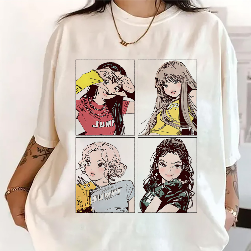 تي شيرتات Kpop BP Jump 2026 ور - مراجعة Quality Summer Clothing وسعره