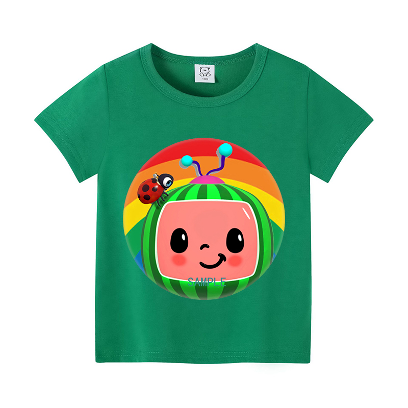 Cocomelons الطفل تي شيرت أنيمي - مراجعة Summer Clothing Girl وسعره