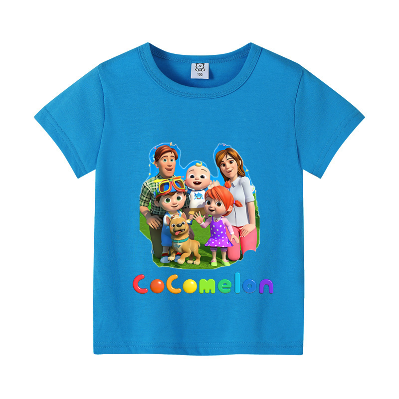 Cocomelons الطفل تي شيرت أنيمي - مراجعة Summer Clothing Girl وسعره