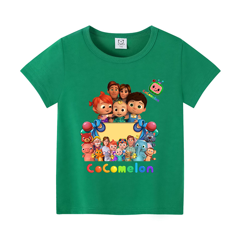 Cocomelons الطفل تي شيرت أنيمي - مراجعة Summer Clothing Girl وسعره