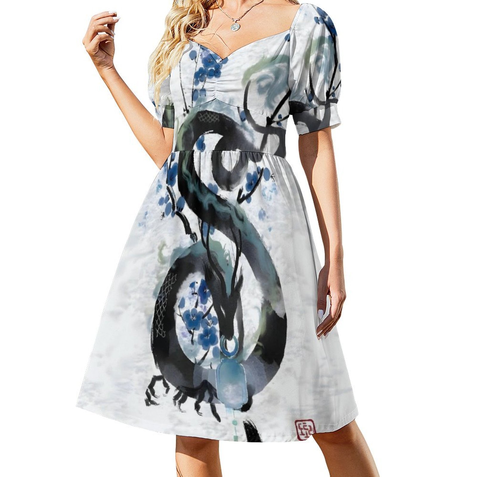 اليابانية الأزرق ليلة التنين ا - مراجعة Summer Clothing In Japan وسعره