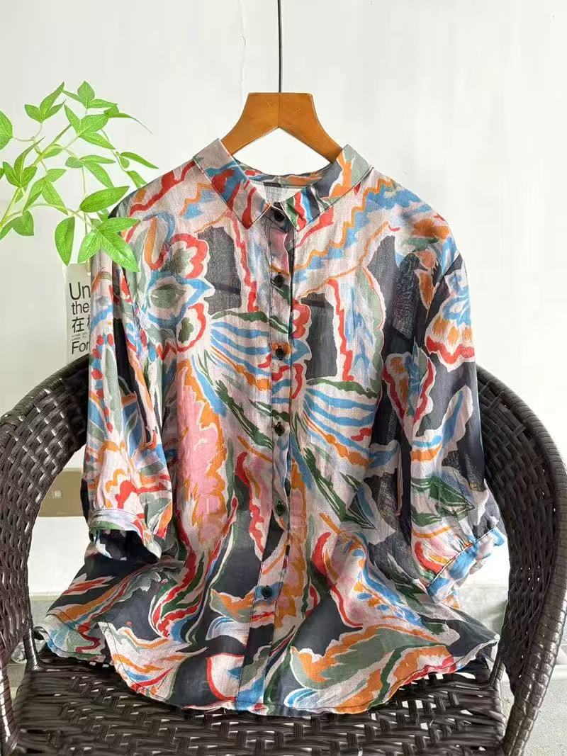 قميص نسائي من الرامي النقي لعا - مراجعة Summer Clothing In Japan وسعره